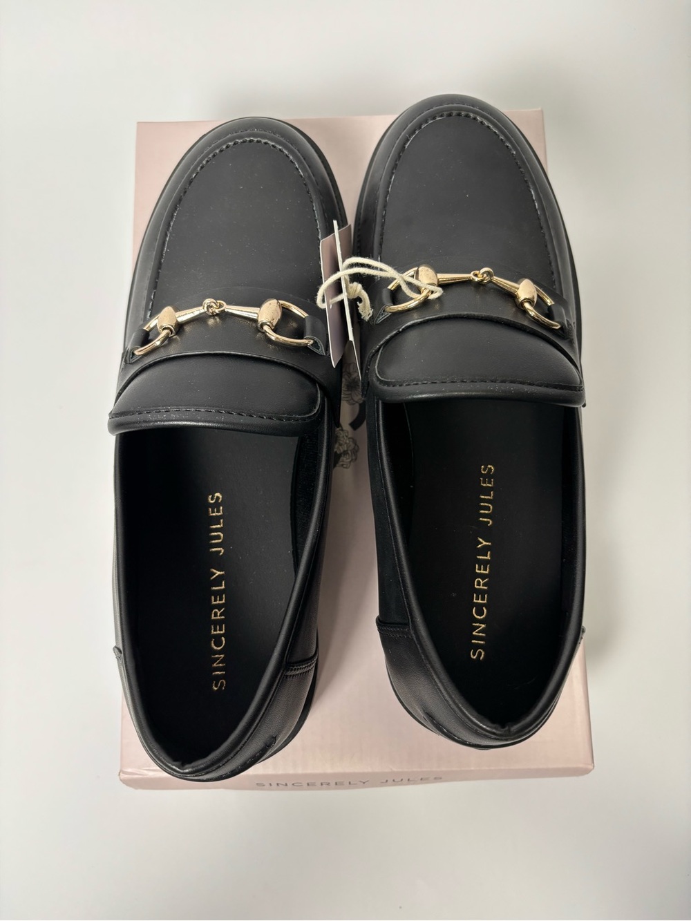 Sincerely Jules Black Shoe Box with Floral Print